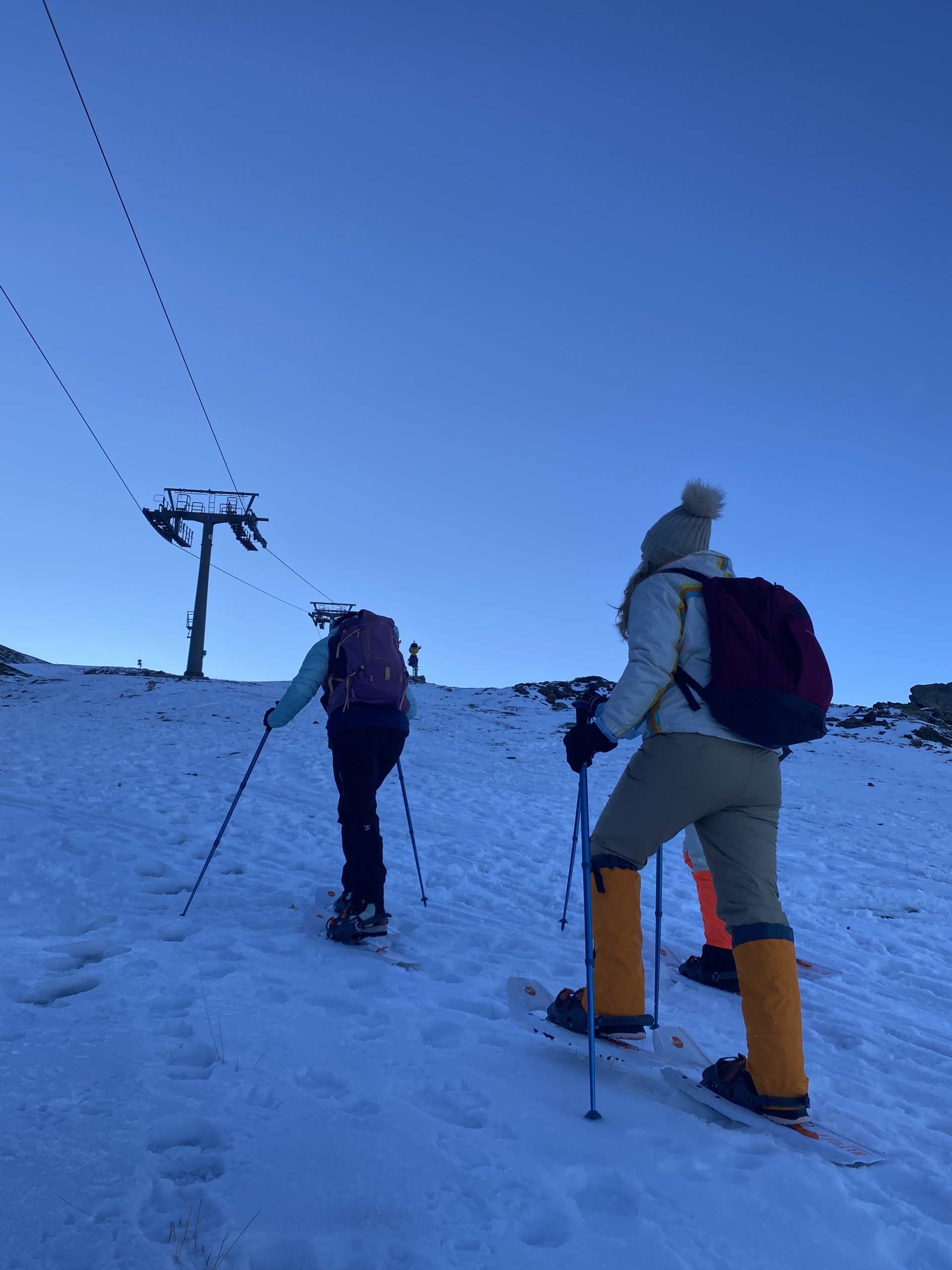 RUTAS RAQUETAS SIERRA NEVADA NIVEL INICIACIÓN